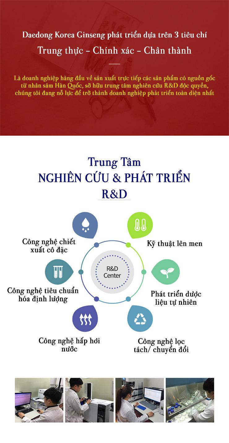 Hắc sâm củ khô Daedong Hàn Quốc hộp thiếc 150g ảnh 5